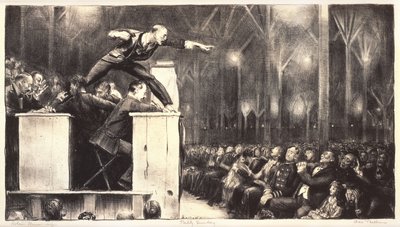 Billy Sunday by George Wesley Bellows